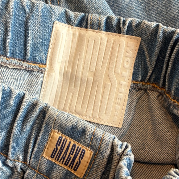 NWOT MOTHER Snacks The Kitchen Drawer Skimp All You Can Eat Wash Sz S - Picture 6 of 7